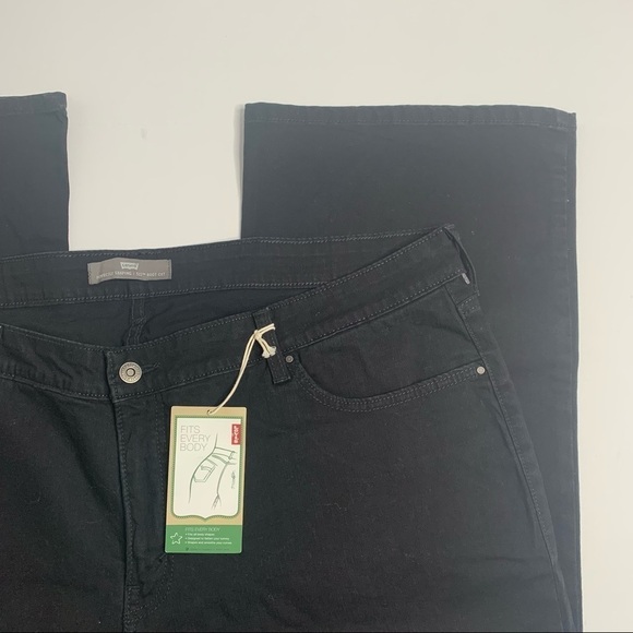 NWT Levi’s 512 Perfectly Shaping Bootcut Black Womens Jeans - Picture 4 of 14